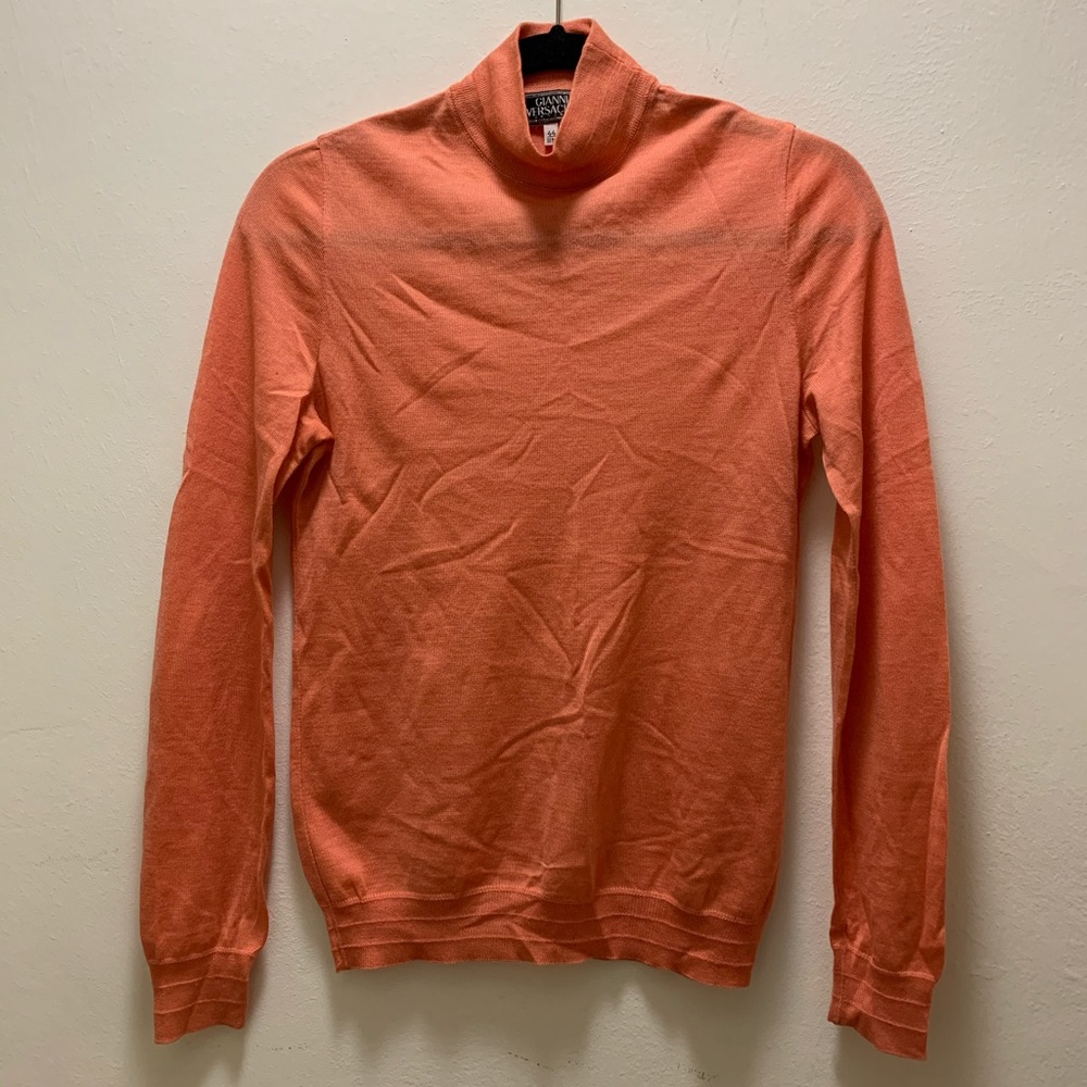 GIANNI VERSACE Black Label Turtleneck Sweater IT44